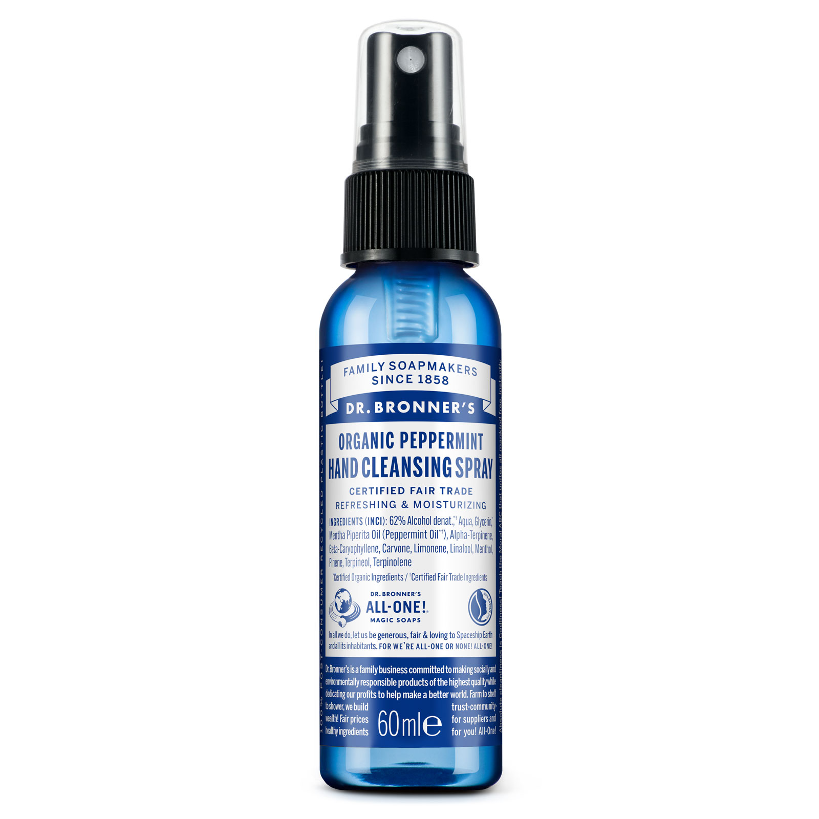 Handreinigungs-Spray Pfefferminze 60ml