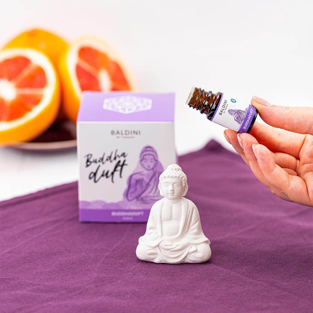 Buddhaduft Set Buddhaduft und Buddha-Duftstein 5 ml Buddhaduft Set Buddhaduft und Buddha-Duftstein 5 ml