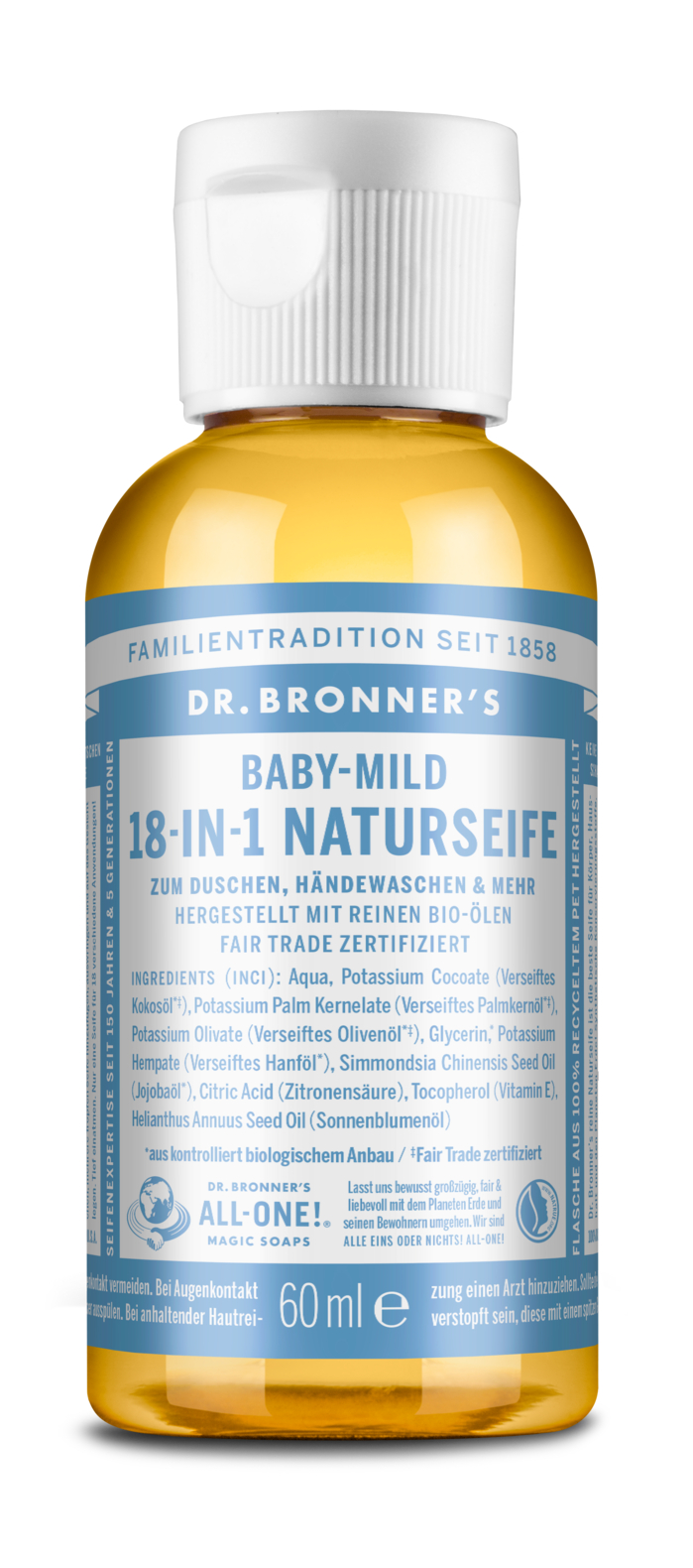 Baby Mild (Neutral Mild) 60ml Flüssigseife BR Baby Mild (Neutral Mild) 60ml Flüssigseife BR
