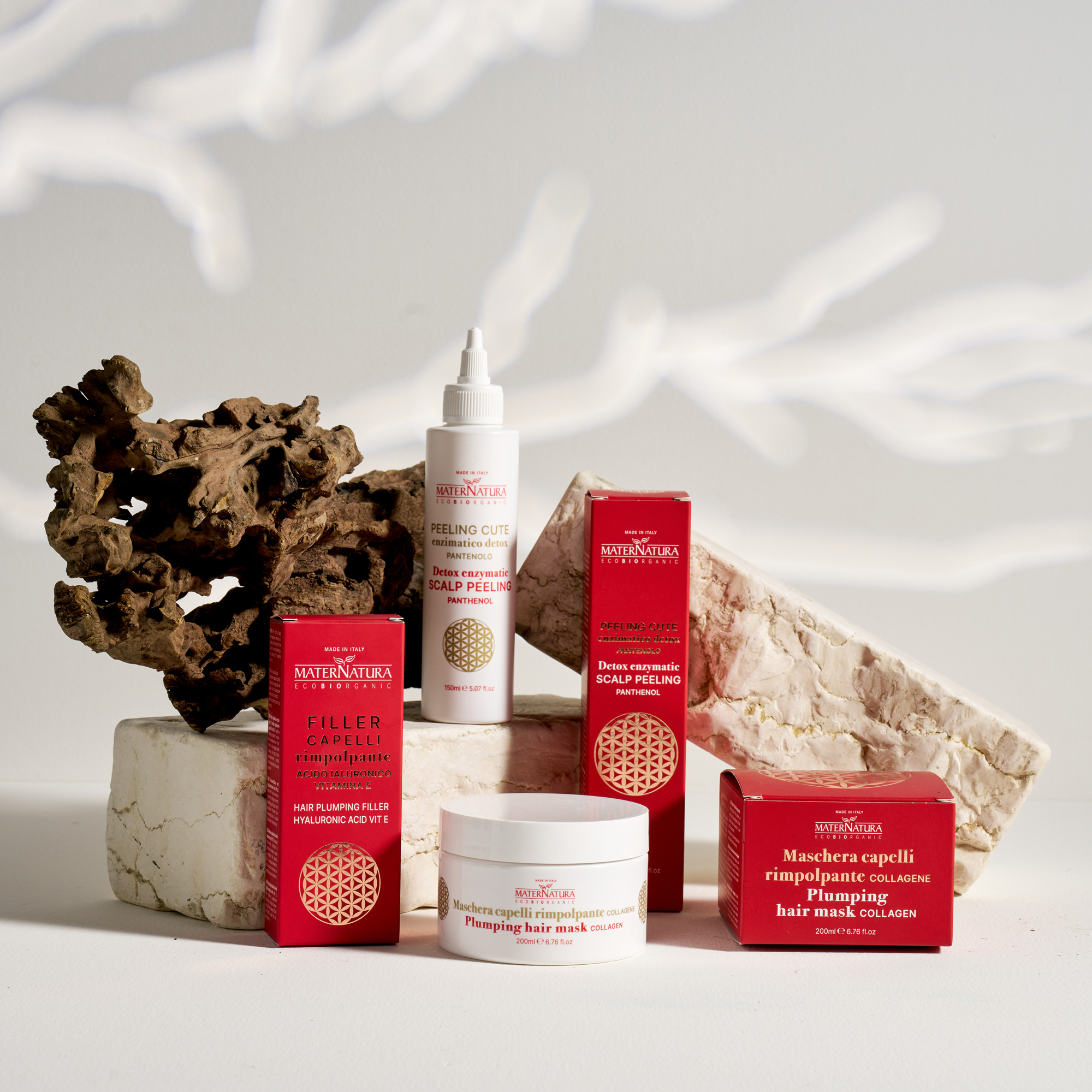 Aufpolsternde Haarmaske mit Kollagen  200ml