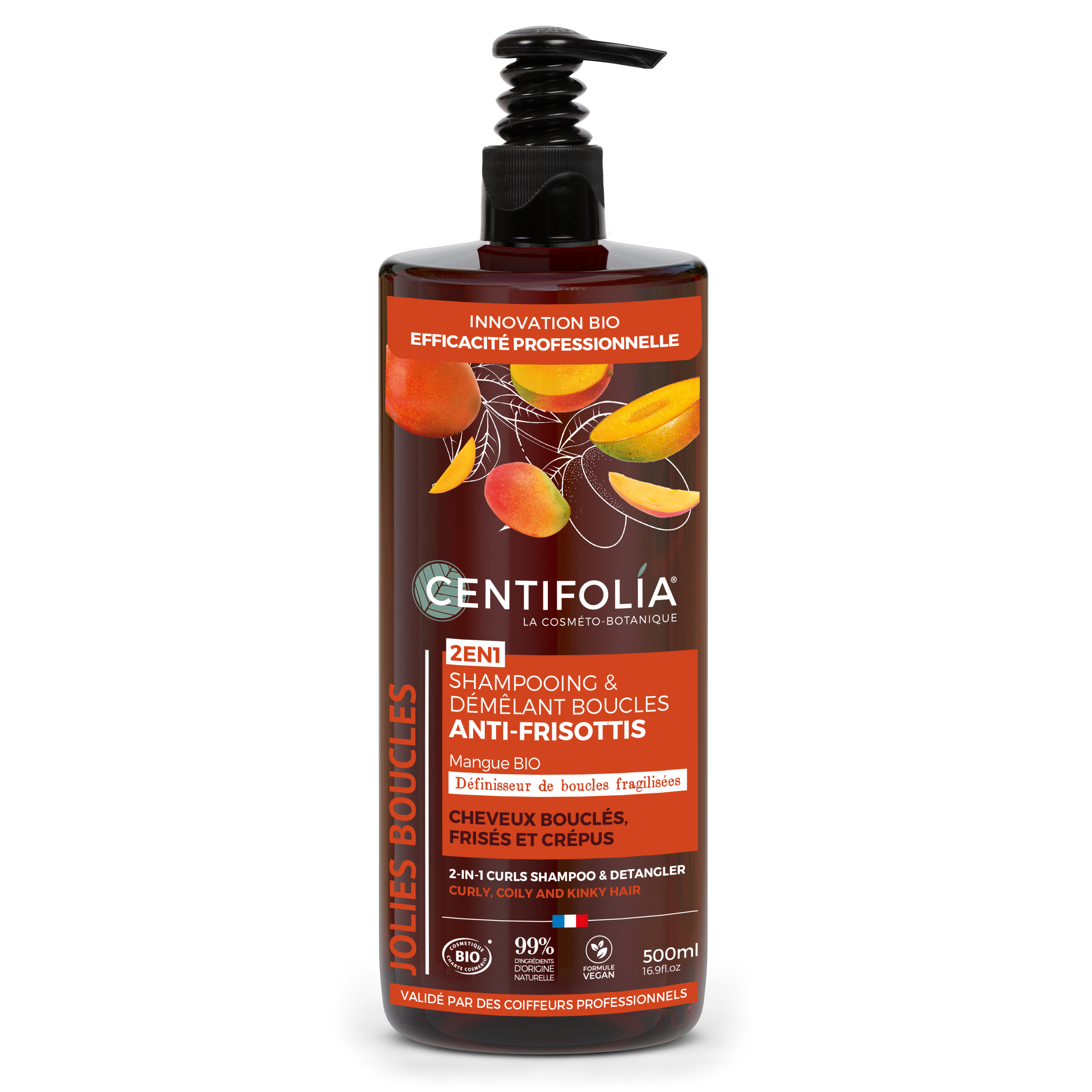 2-IN-1  Lockenshampoo & Entwirrer  500ml