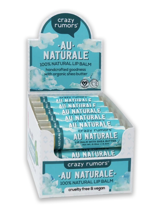 CRAZY RUMORS Au Naturale Flavor Free Lip Balm  4,25g CRAZY RUMORS Au Naturale Flavor Free Lip Balm  4,25g