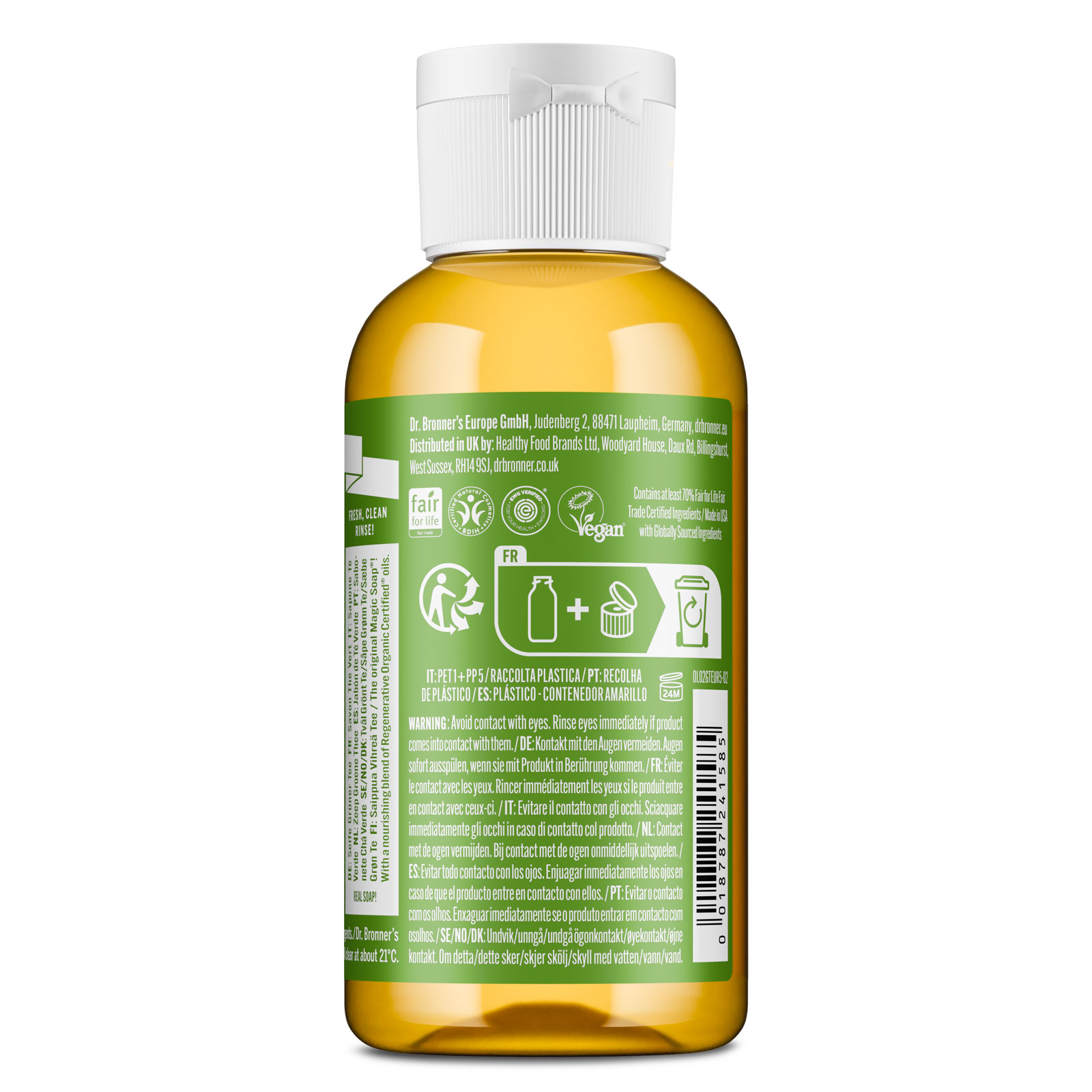 MAGIC SOAP Flüssigseife Grüner Tee 60ml