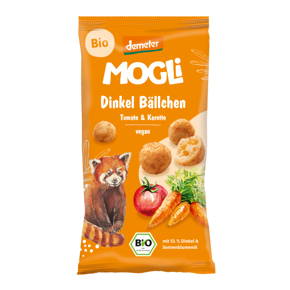 Demeter Dinkel Bällchen Tomate 40g VEGAN