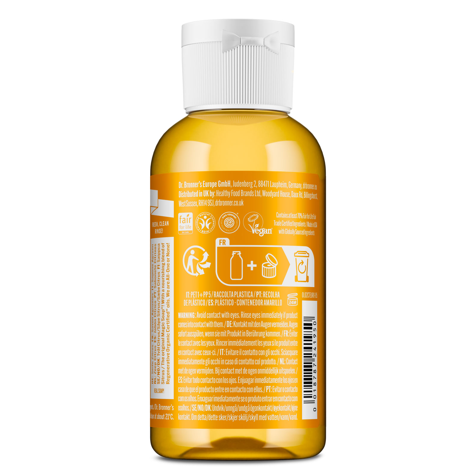MAGIC SOAP Flüssigseife Zitrus 60ml