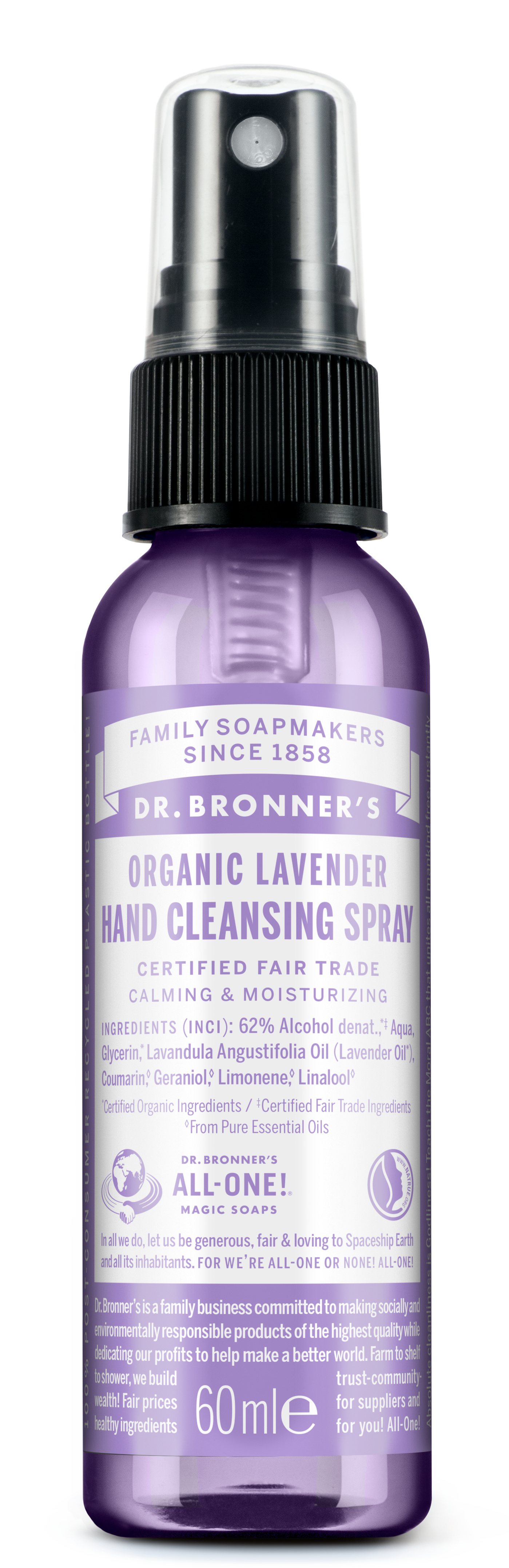 Handreinigungs-Spray Lavendel 60ml