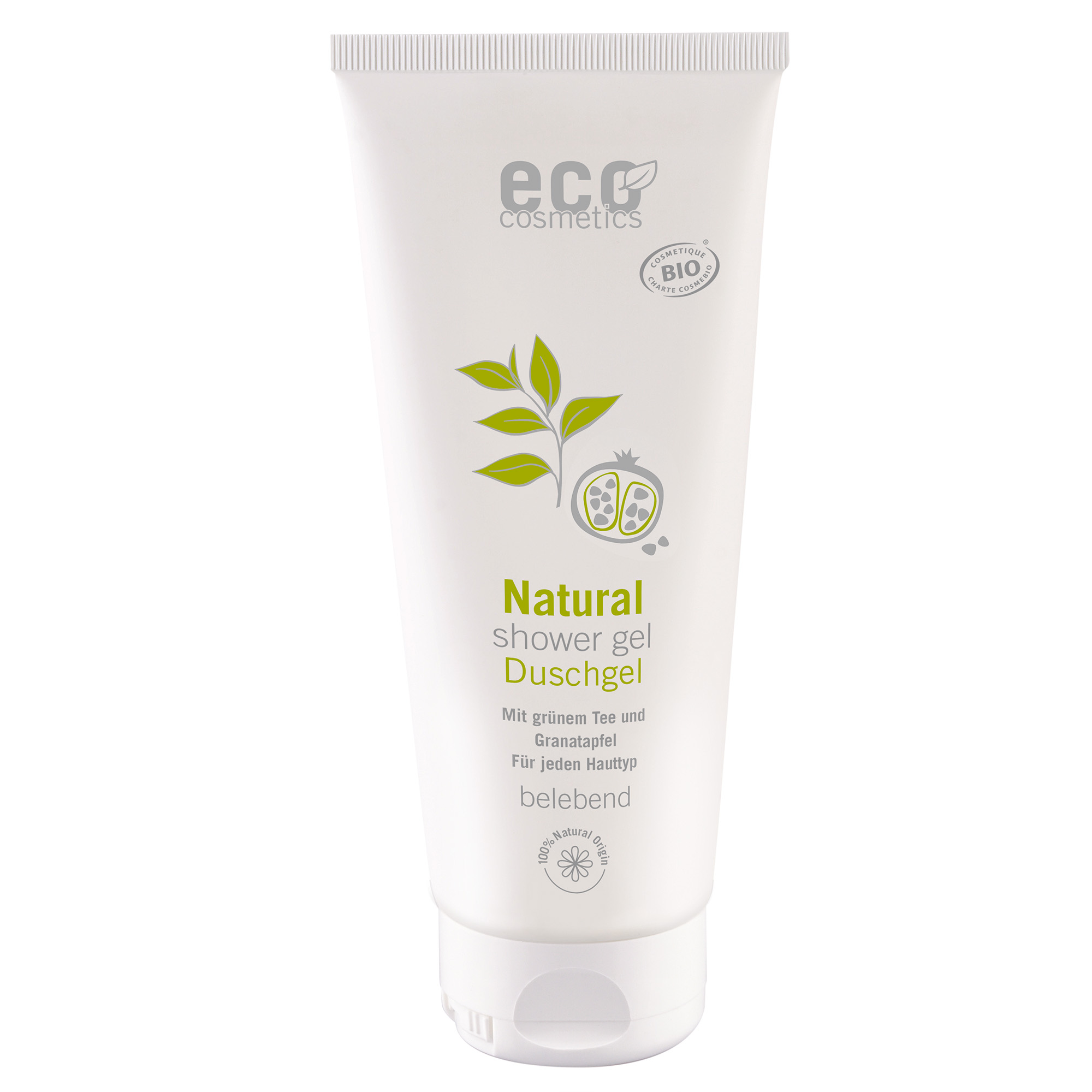 ECO Natural Duschgel  Gruentee Granatapfel 200ml