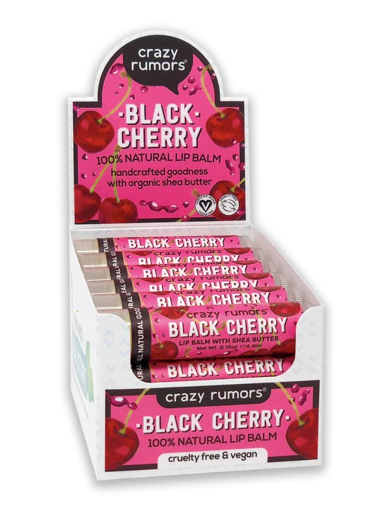 CRAZY RUMORS Black Cherry Lip Balm 4,25g CRAZY RUMORS Black Cherry Lip Balm 4,25g
