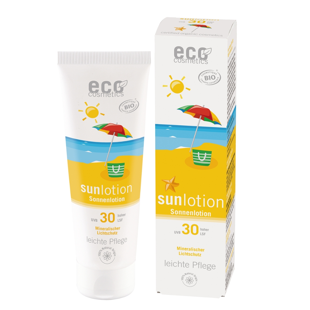 ECO Sonnenlotion mit  Duft,LSF 30 125 ml