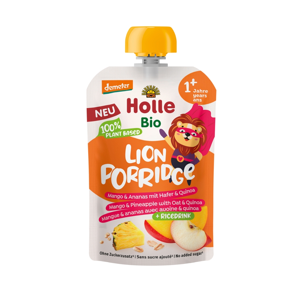 Lion Porridge Mango&Ananas mit Hafer&Quinoa 110g Lion Porridge Mango&Ananas mit Hafer&Quinoa 110g