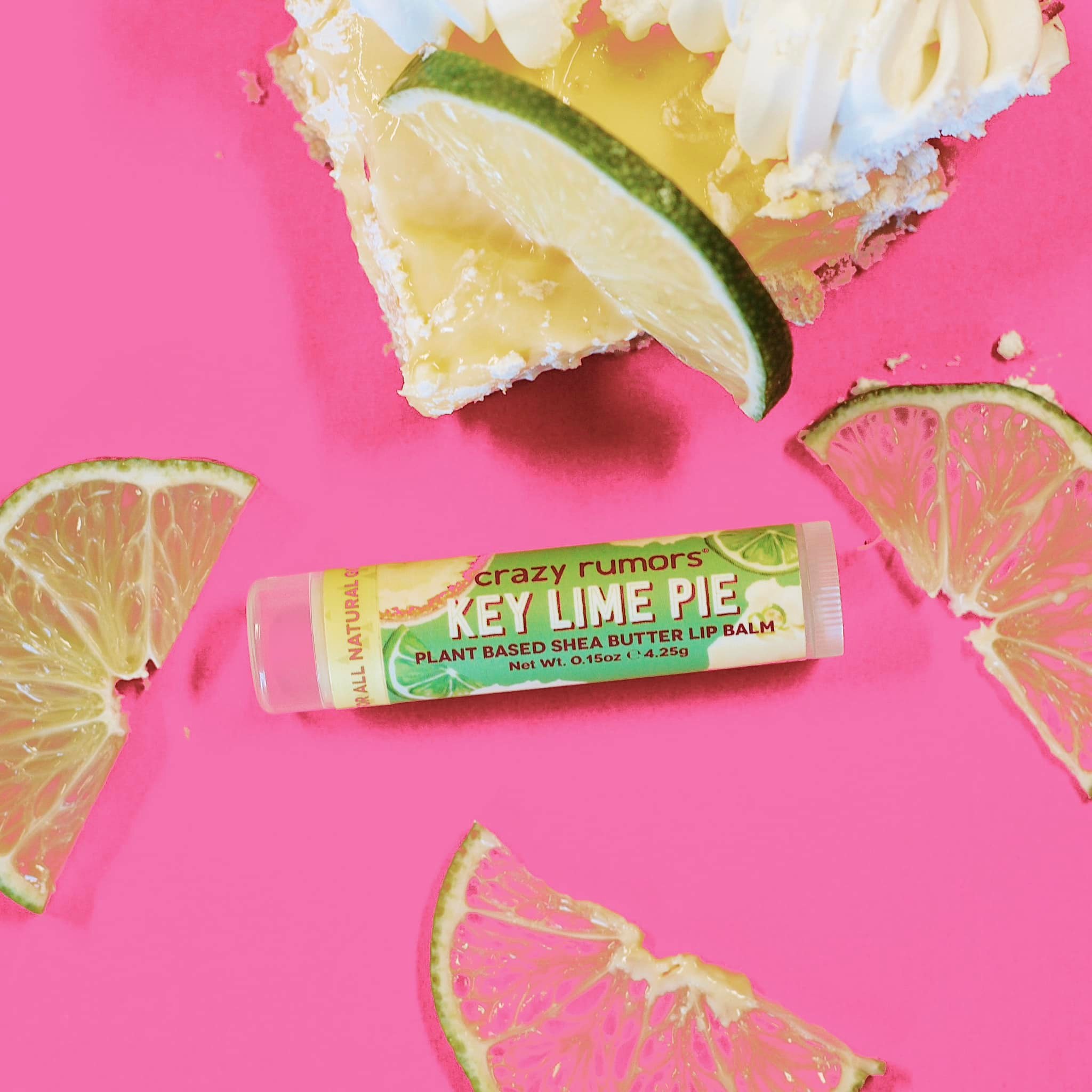 CRAZY RUMORS Key Lime Pie Lip Balm 4,25g CRAZY RUMORS Key Lime Pie Lip Balm 4,25g