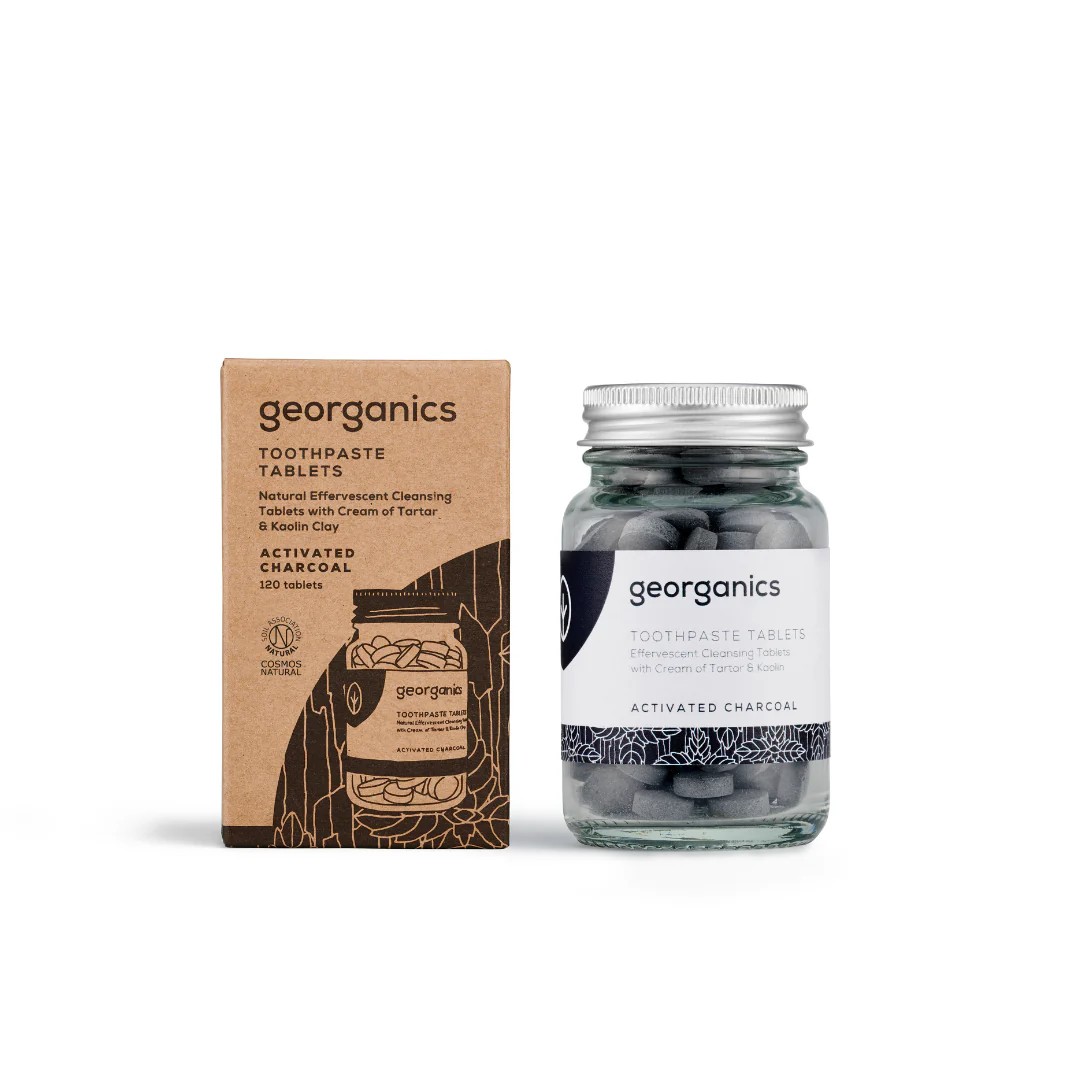 GEORGANICS Zahnputztabletten Aktivkohle 120tabs