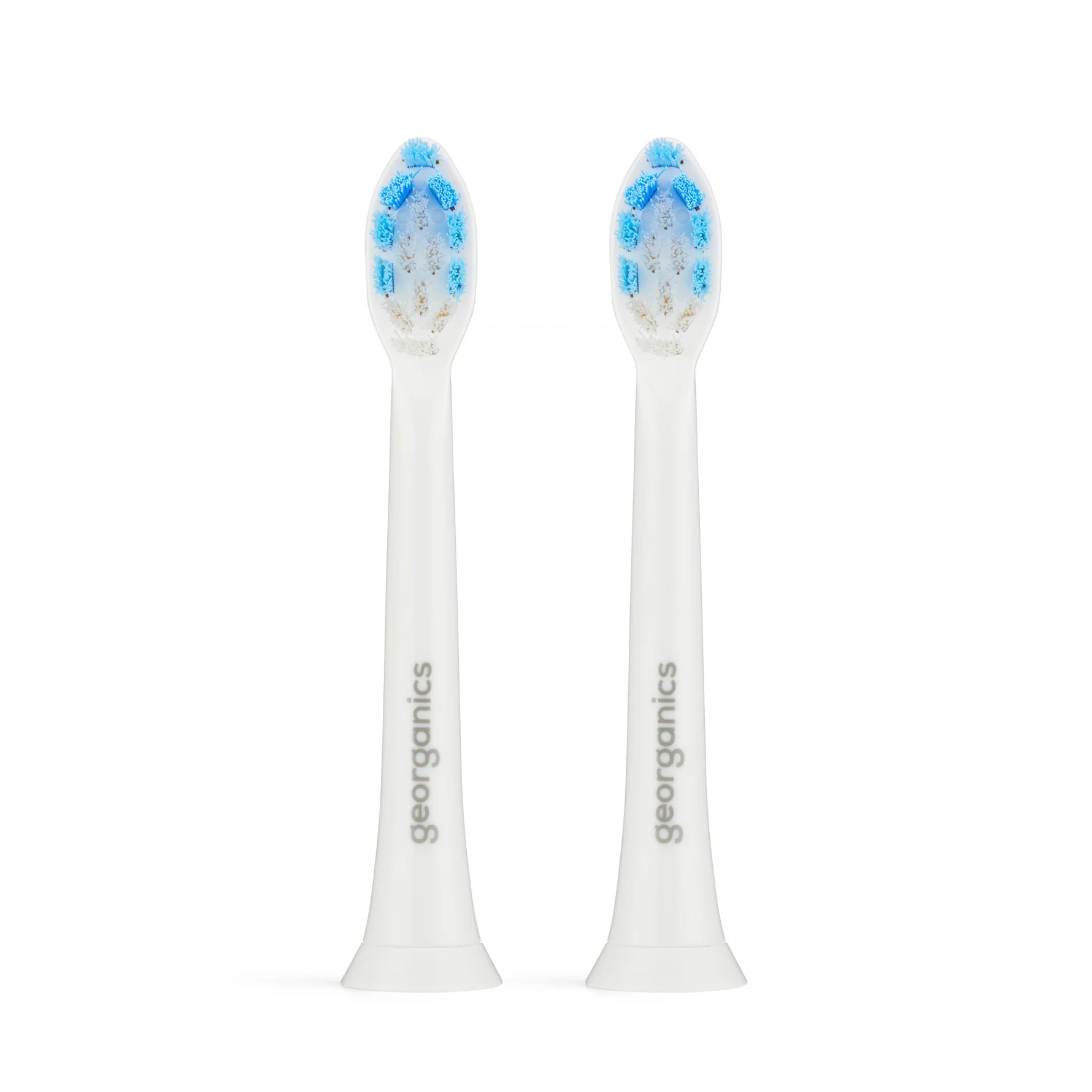 GEORGANICS Ersatzbürsten für Schallzahnbürste 2 Stk