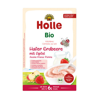 Bio Milchbrei Hafer Erdbeer Apfel 250g