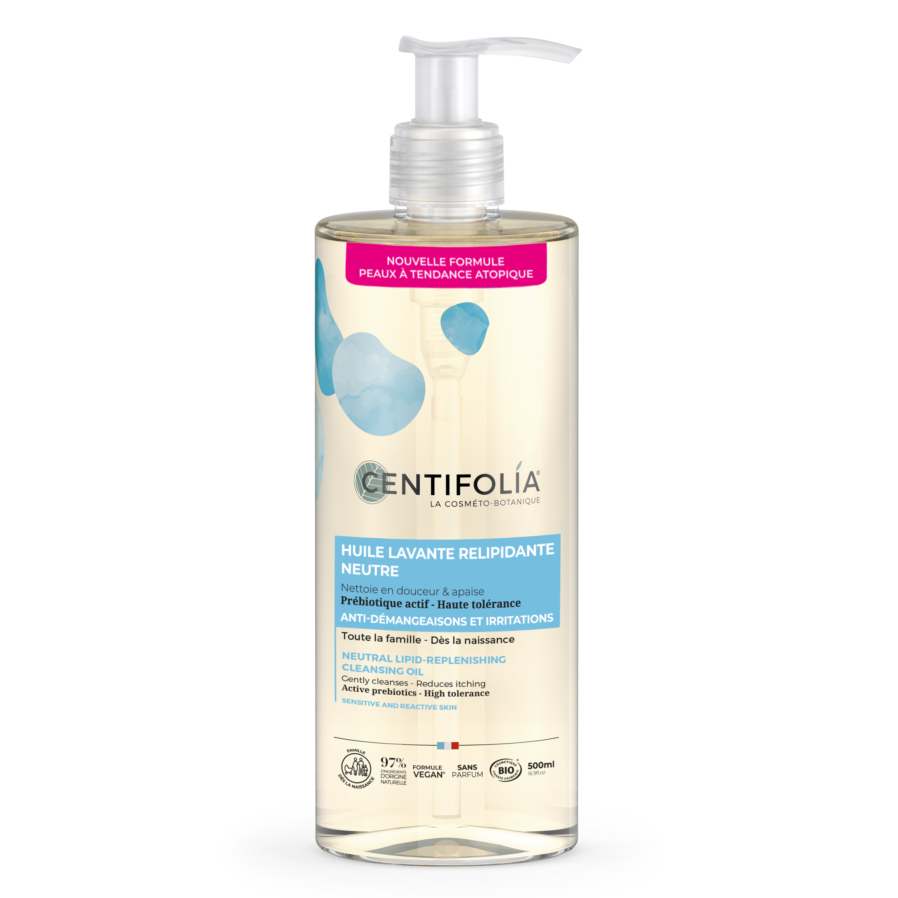 Neutrales prob. Lipid Reinigungsöl  500ml