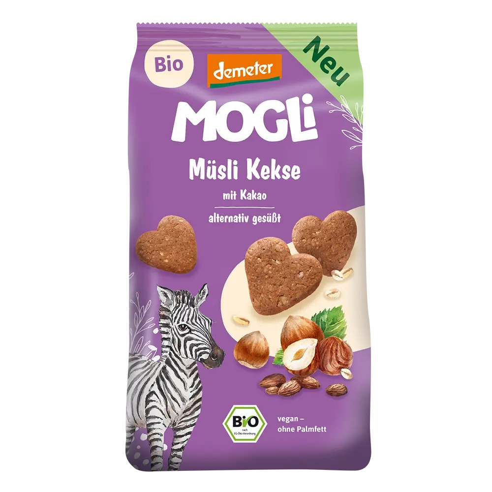 Bio Müsli Kakao Kekse 125g VEGAN