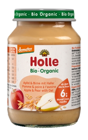 Apfel & Birne mit Hafer 190g