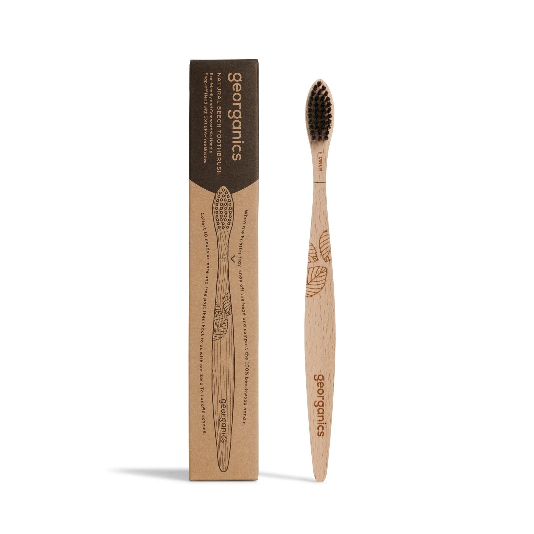 GEORGANICS Zahnbürste Buchenholz  soft GEORGANICS Zahnbürste Buchenholz  soft