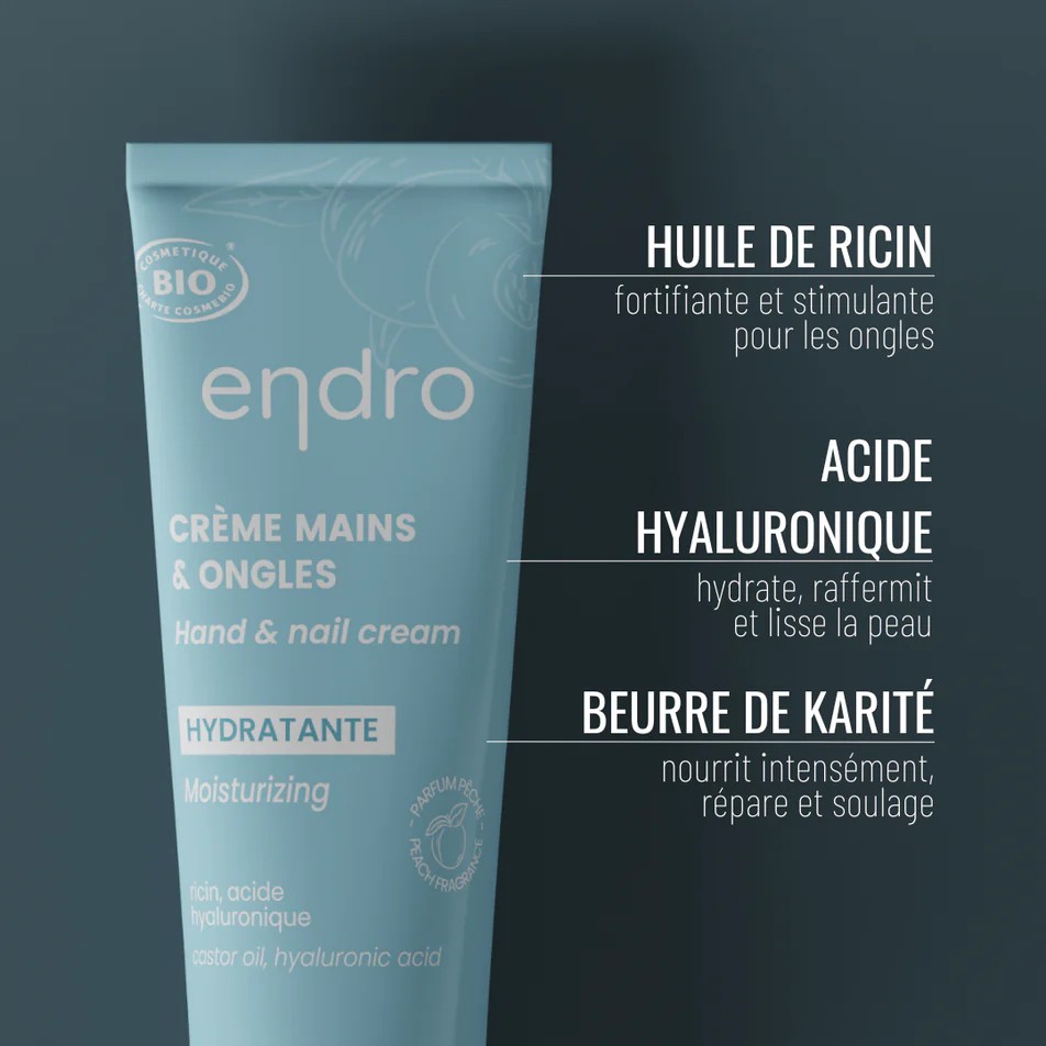 ENDRO Hand und Nagelcreme Feuchtigkeitssp. 50ml