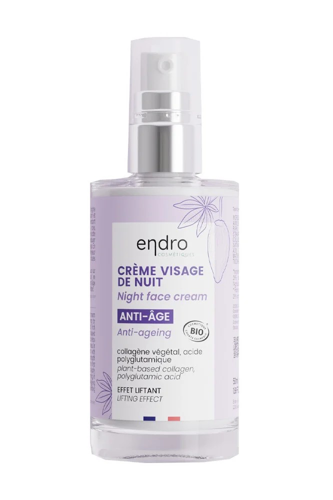 ENDRO Gesichtscreme für die Nacht, Anti-Ageing 50ml