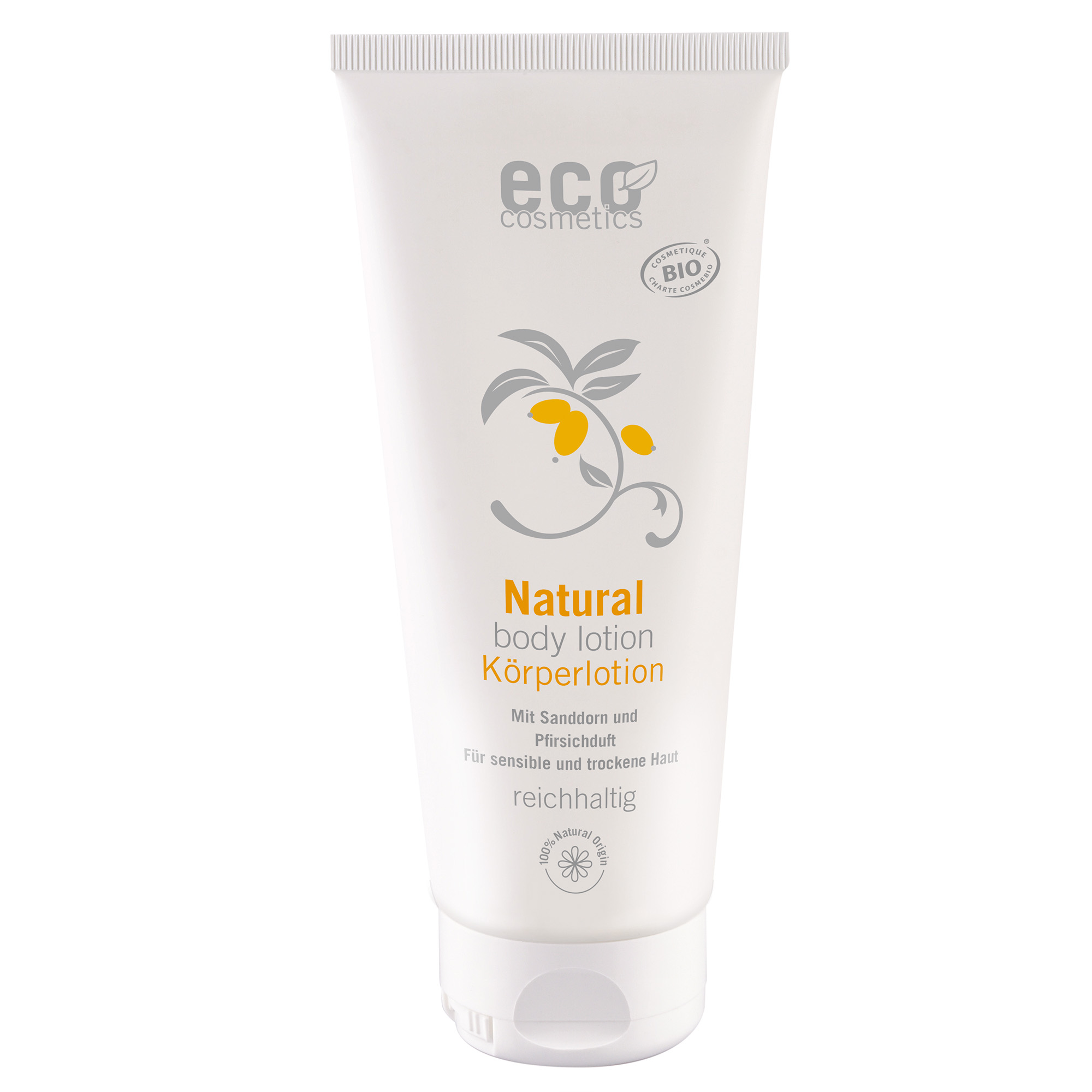 ECO Natural Pflegelotion Sanddorn und Pfirsich 200ml