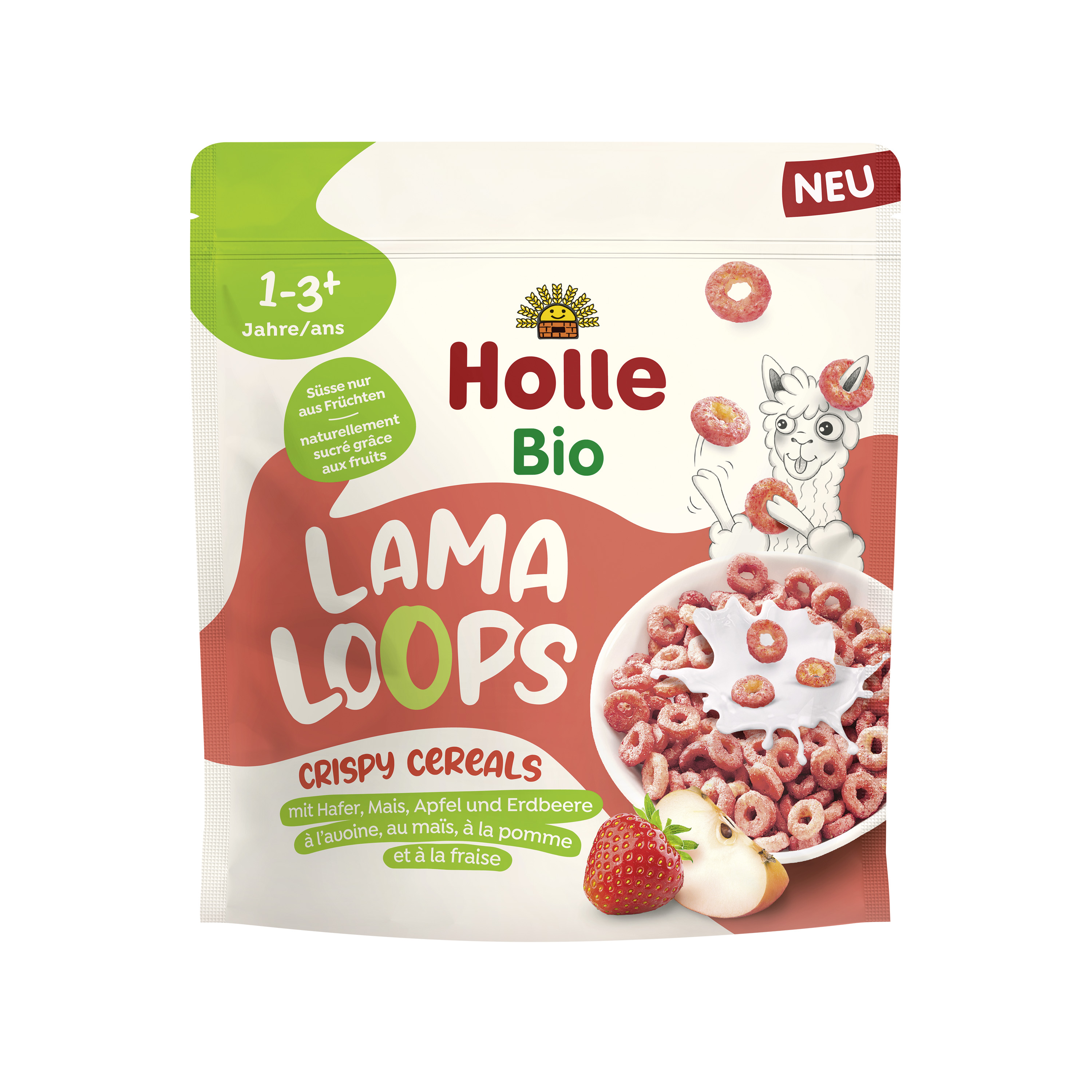 Bio-Knuspermüsli Lama Loops 125g