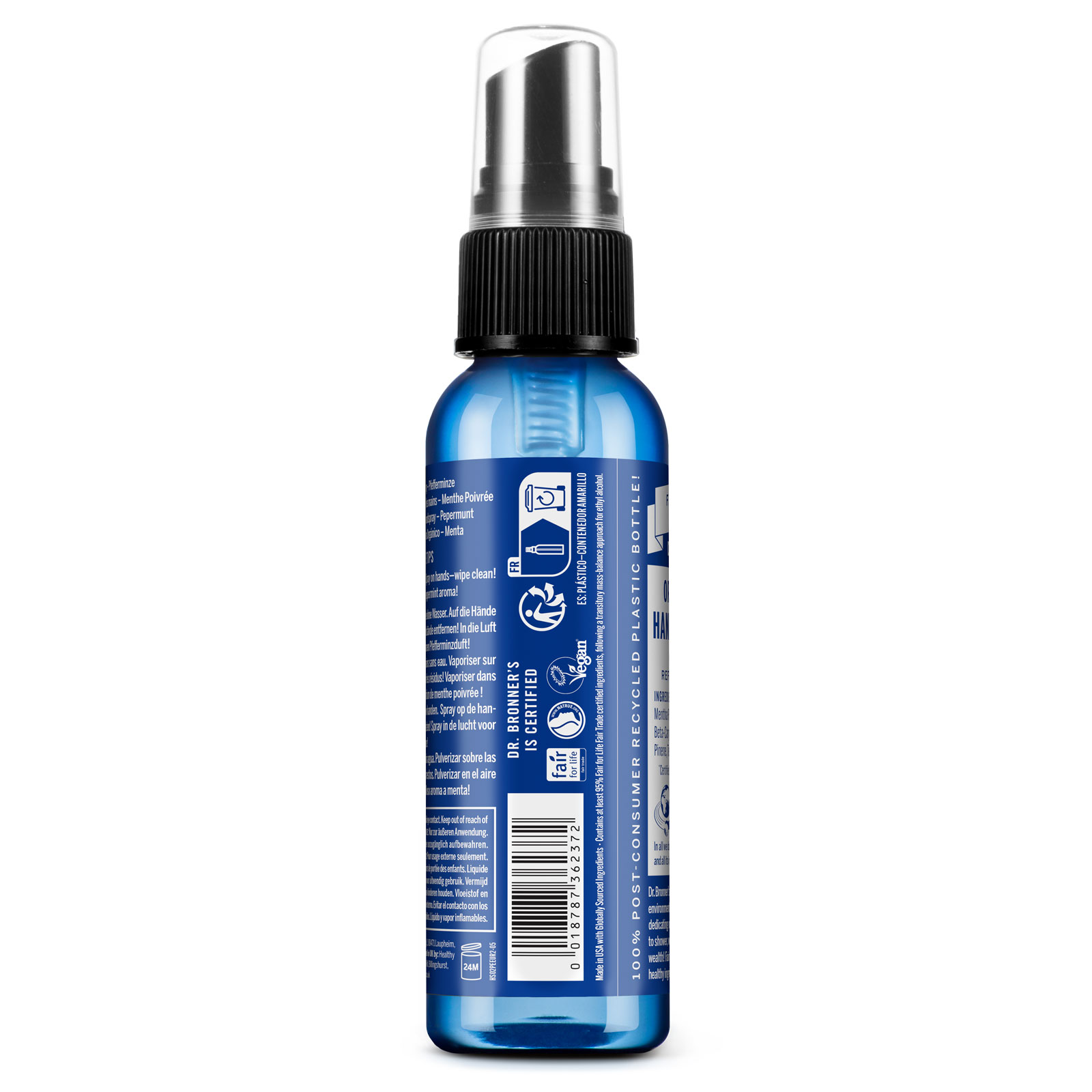 Handreinigungs-Spray Pfefferminze 60ml