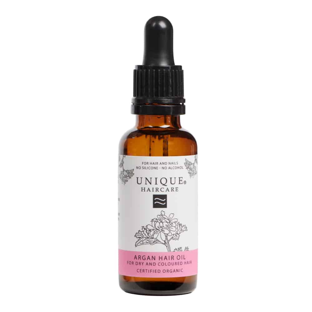 UNIQUE Haaröl Argan OHNE Duft, 30 ml