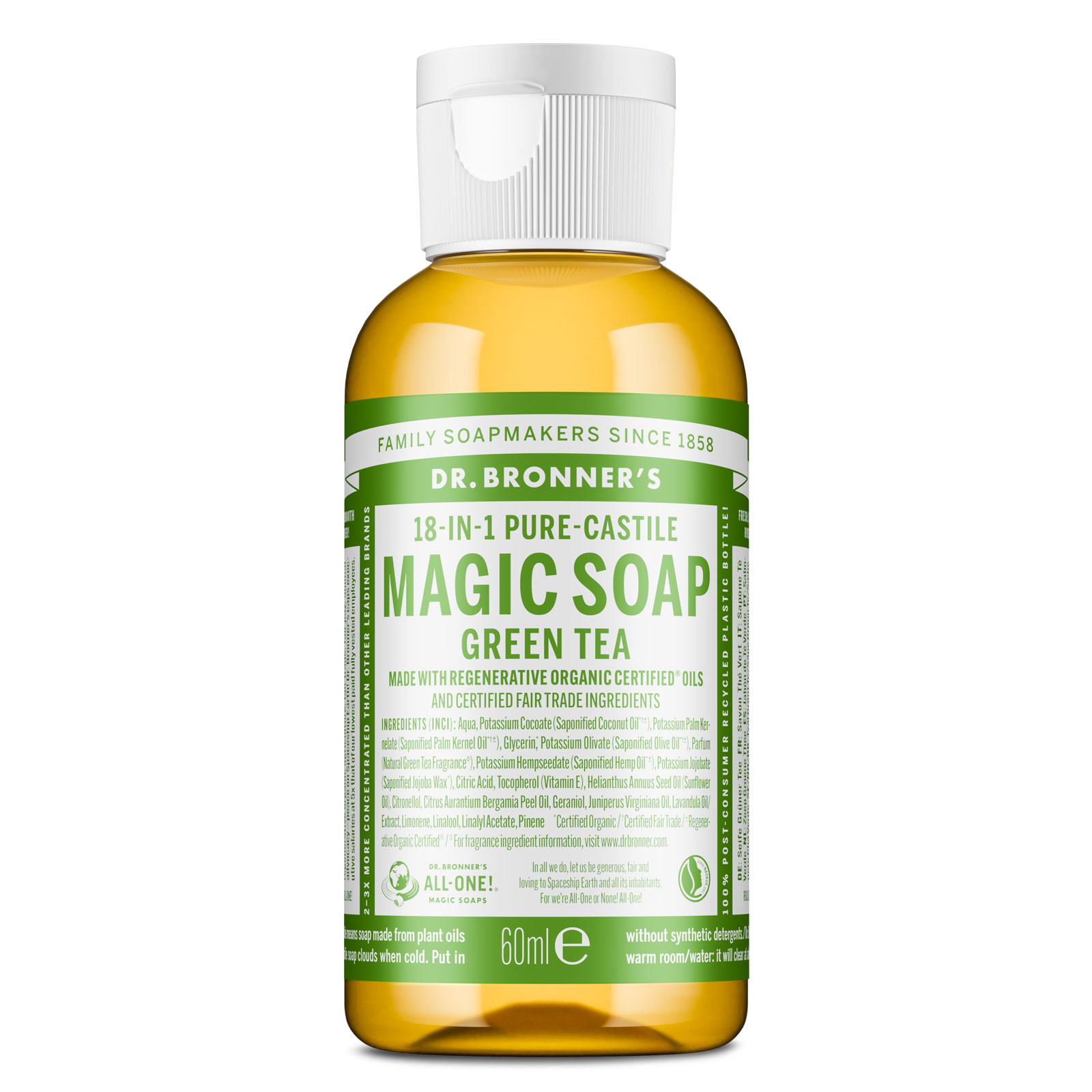 MAGIC SOAP Flüssigseife Grüner Tee 60ml