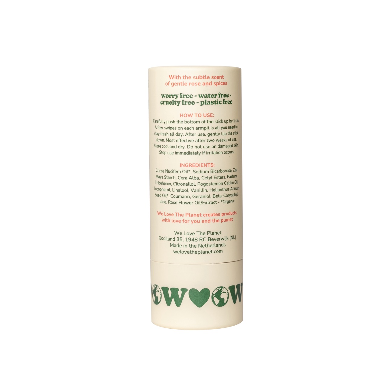 Deodorant Stick Sweet Rose 40g
