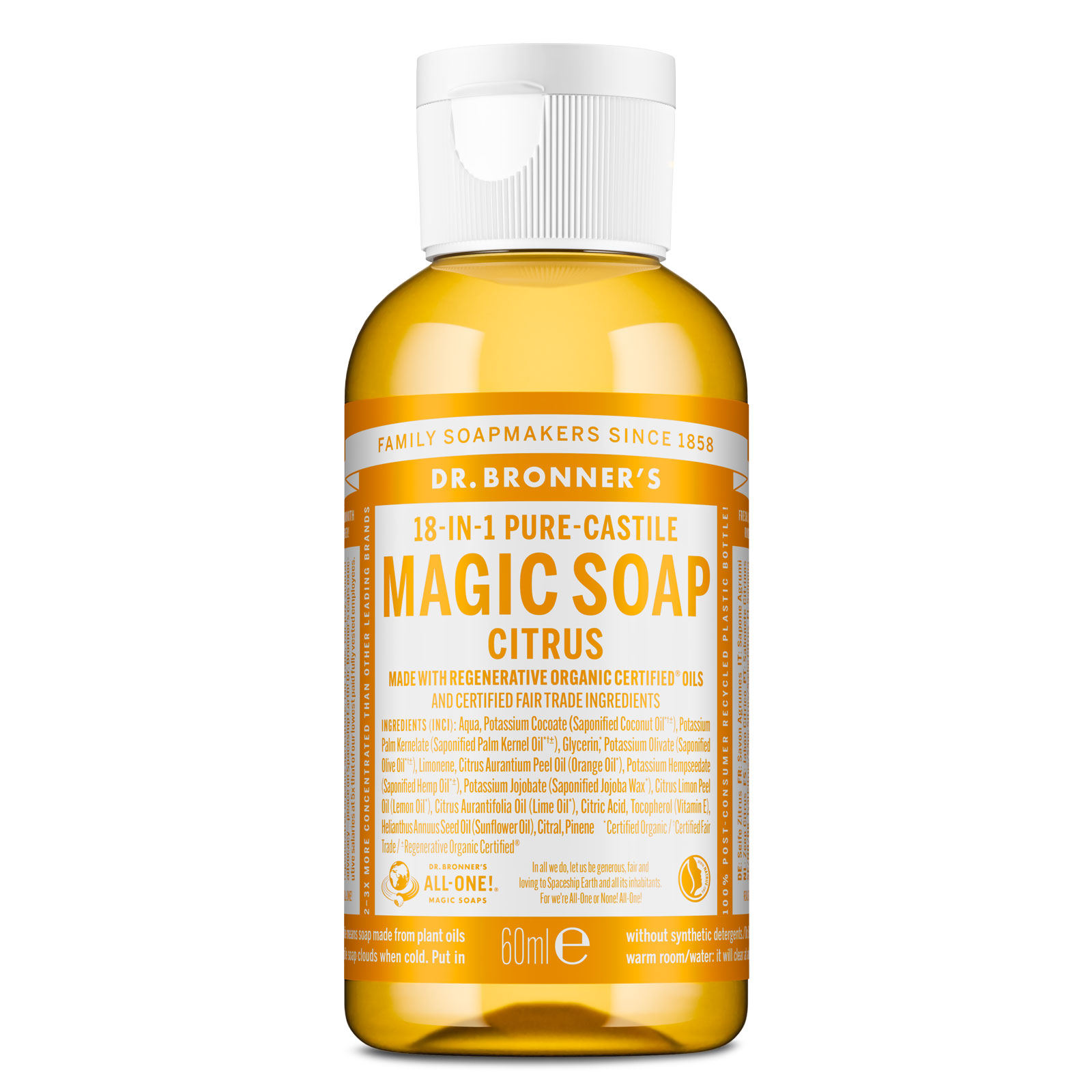 MAGIC SOAP Flüssigseife Zitrus 60ml