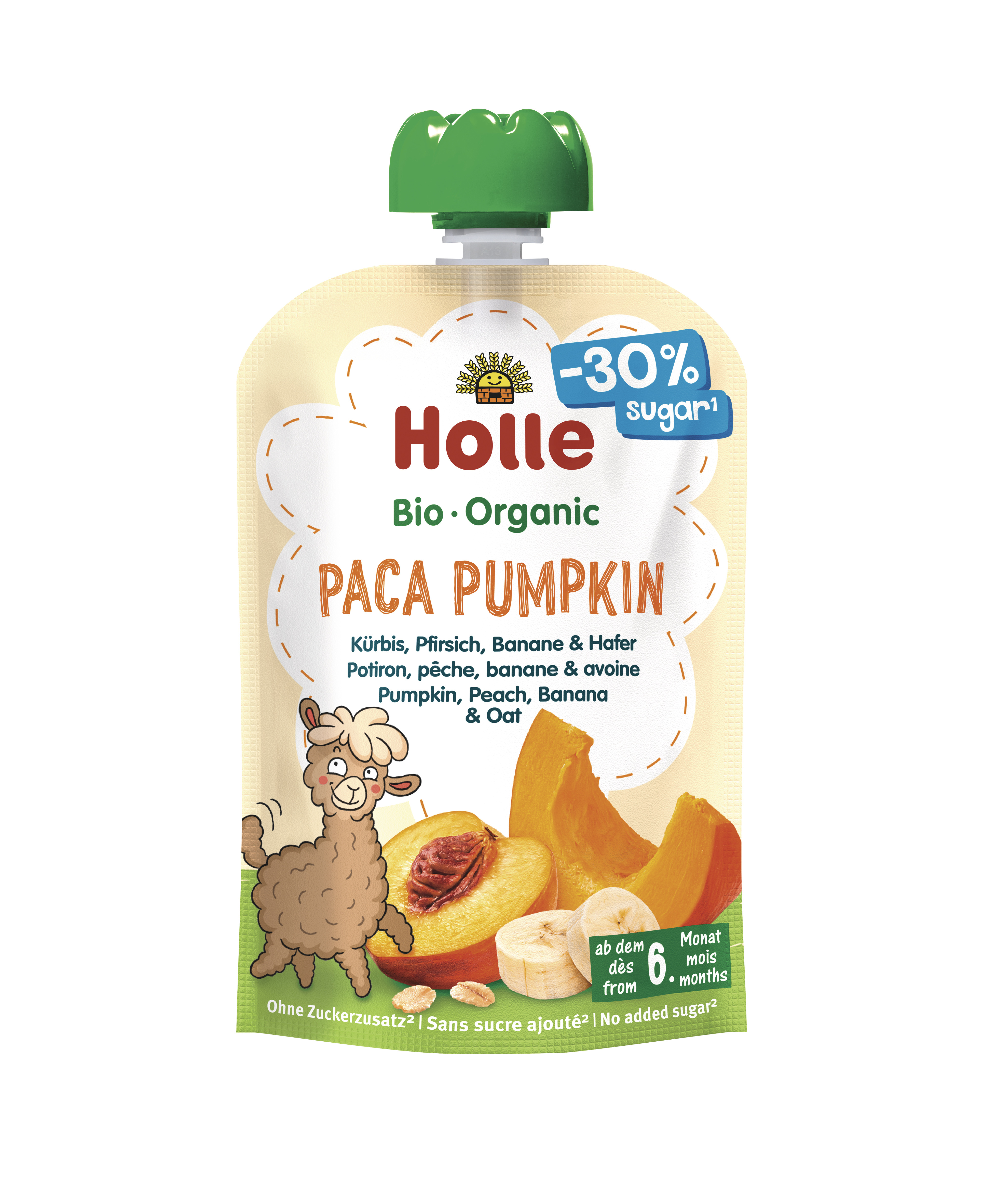 Paca Pumpkin – Kürbis, Pfirsich, Banane und Hafer 100g