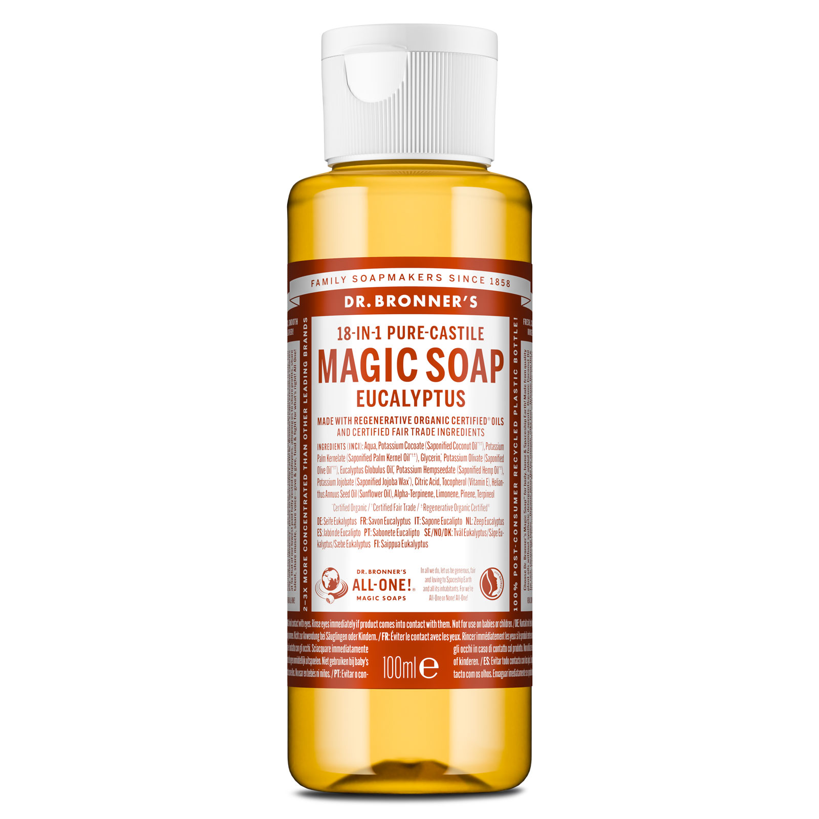MAGIC SOAP Flüssigseife Eukalyptus 100ml