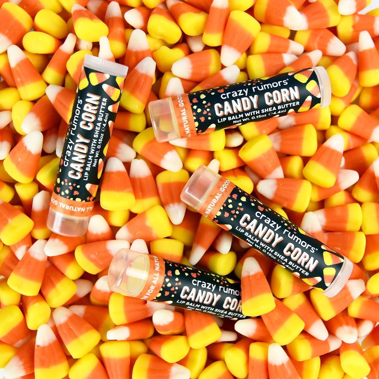 CRAZY RUMORS Candy Corn Lip Balm 4,25g SEASONAL CRAZY RUMORS Candy Corn Lip Balm 4,25g SEASONAL