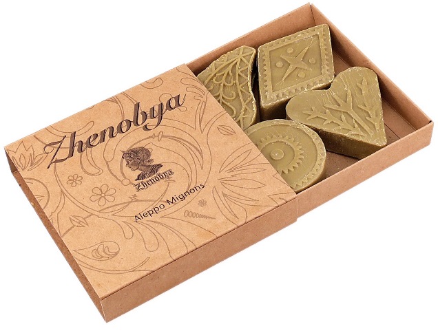 Original Alepposeife Gästeseifen Mignons 4 Stk. 120g Original Alepposeife Gästeseifen Mignons 4 Stk. 120g