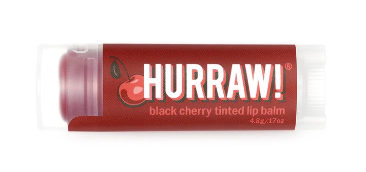 HURRAW BlackCherry Lipbalm tinted ROT4,8g