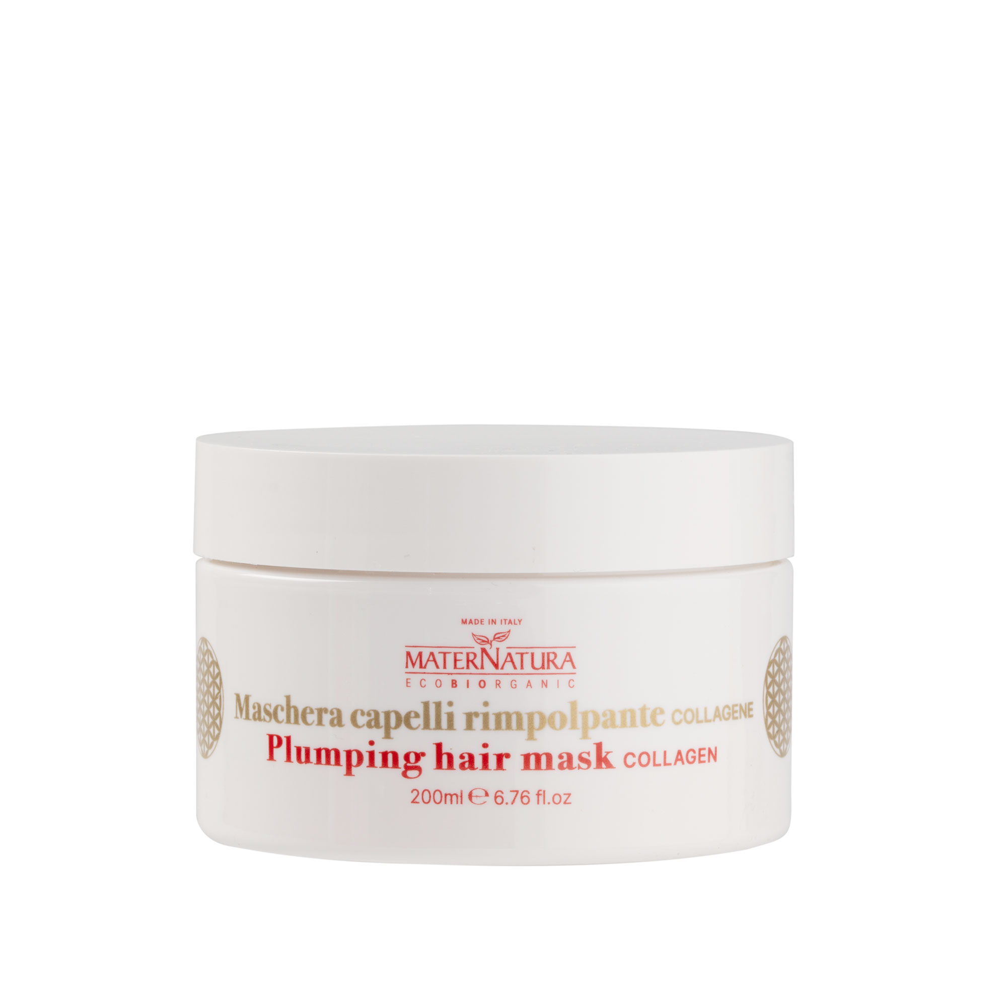 Aufpolsternde Haarmaske mit Kollagen  200ml