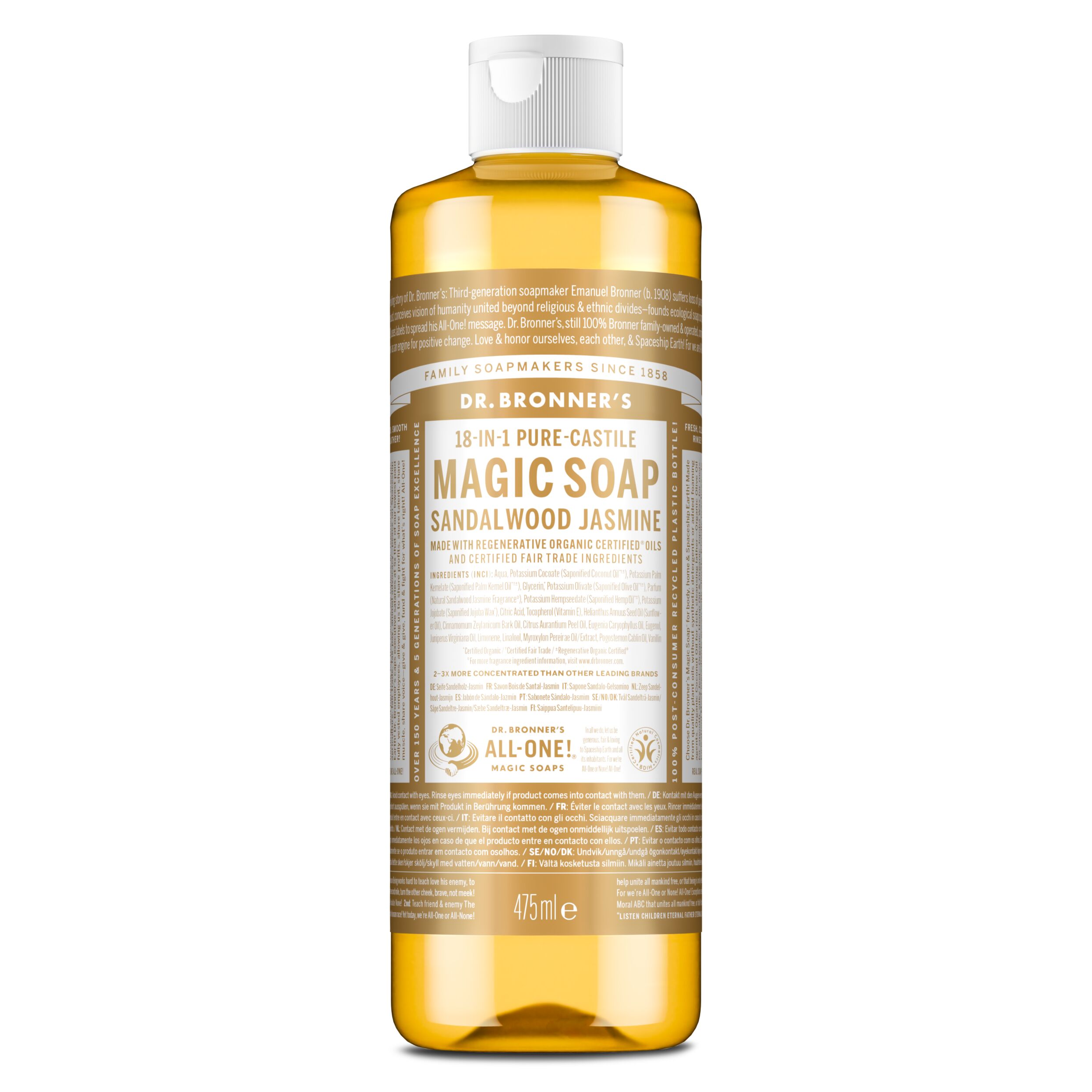 MAGIC SOAP Flüssigseife Sandelholz-Jasmin 475ml