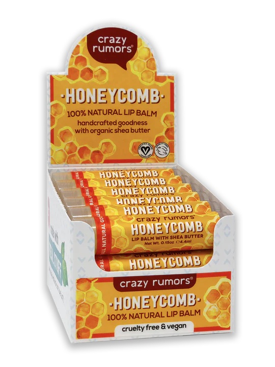 CRAZY RUMORS Honeycomb Lip Balm 4,25g CRAZY RUMORS Honeycomb Lip Balm 4,25g