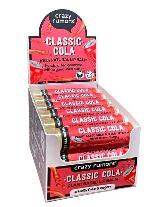 CRAZY RUMORS Classic Cola  Lip Balm 4,25g CRAZY RUMORS Classic Cola  Lip Balm 4,25g