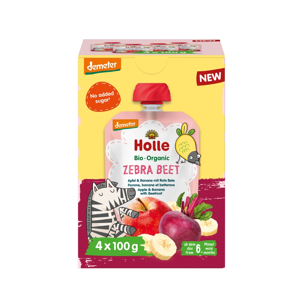 Multipack Zebra Beet 4x100g