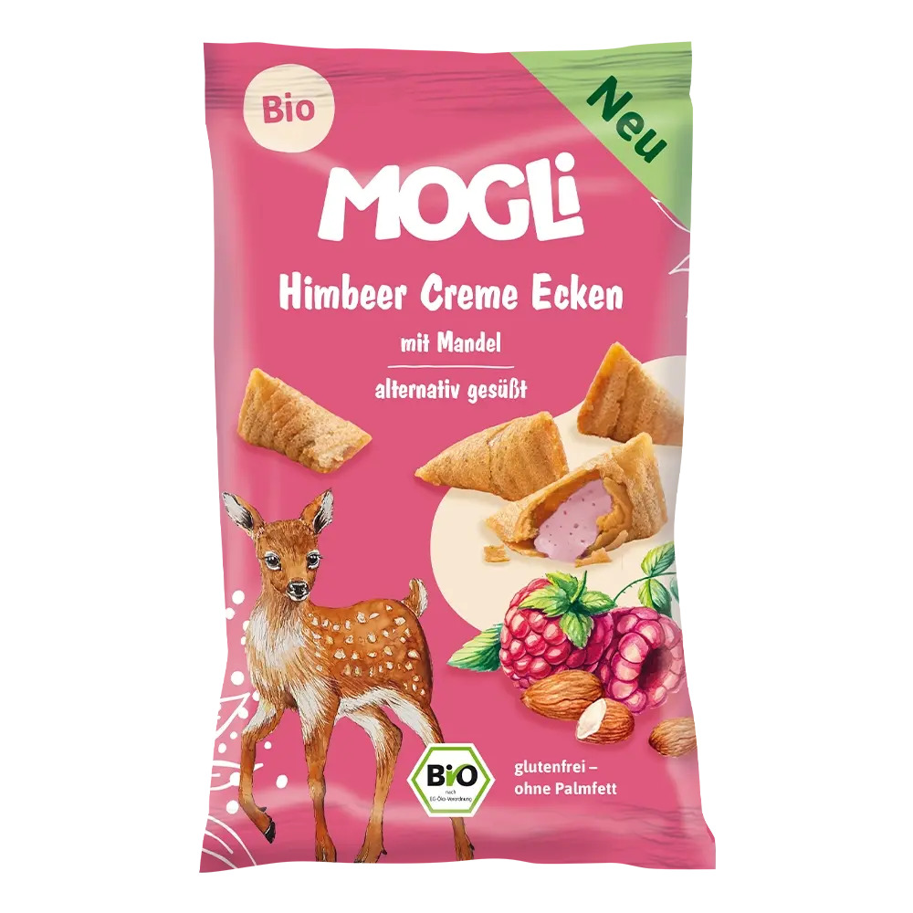 Bio Himbeer Creme Ecken 30 g Bio Himbeer Creme Ecken 30 g