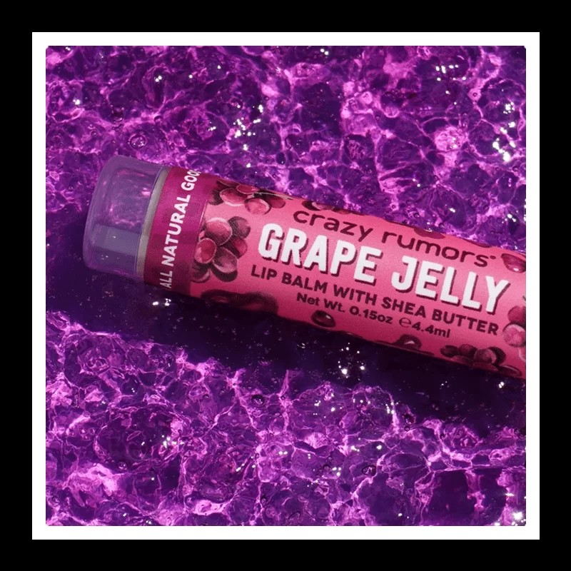 CRAZY RUMORS Grape Jelly Lip Balm 4,25g CRAZY RUMORS Grape Jelly Lip Balm 4,25g